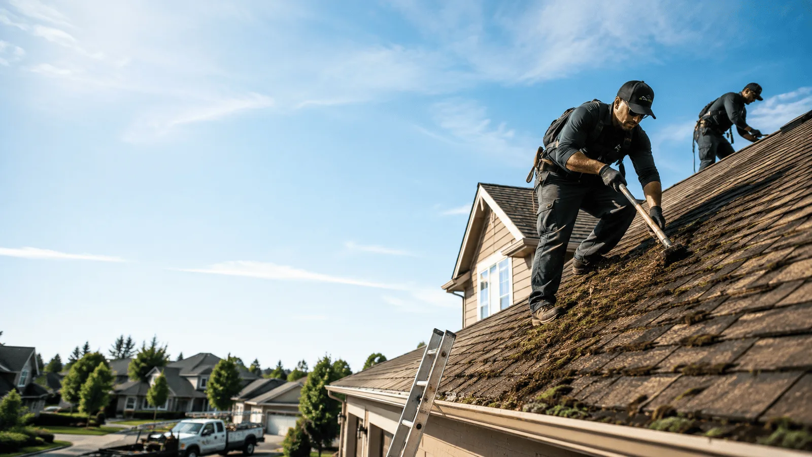Roof Moss Removal in Suring, WI near me